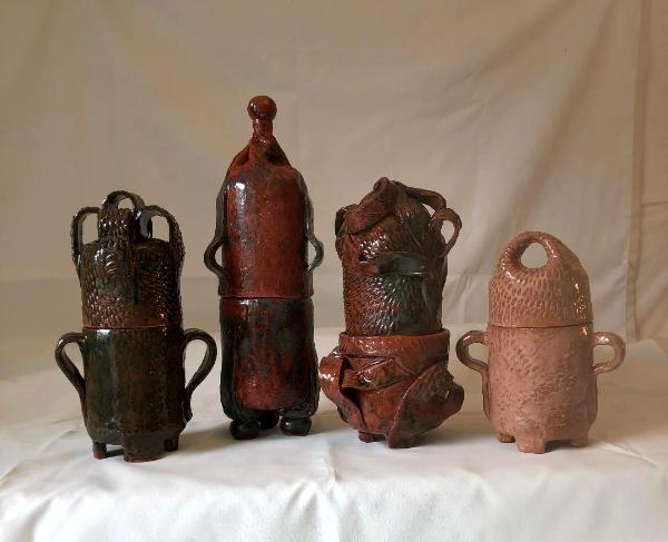 family of ceramic vessels