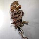 36" tall, Crunch, wall sculpture